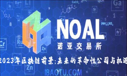 2023年区块链前景：未来的革命性公司与机遇